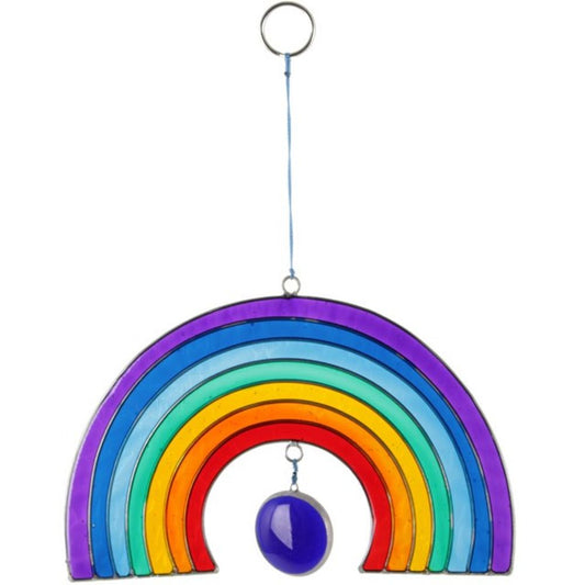 Semi-Cirlce Colourful Rainbow Suncatcher