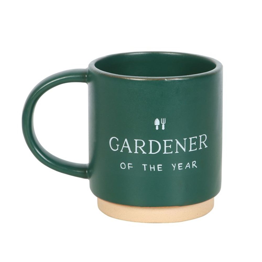 Green Gardeners Mug and Glove Gift Set - Gardener of the Year