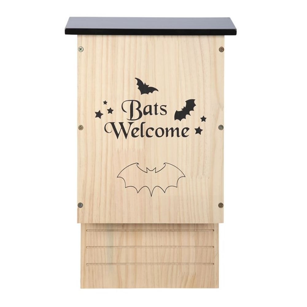 Wooden Bat Box - Bats Welcome House