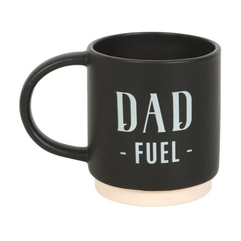 Dads Mug Gift Set - Dad Fuel - Coffee Mug and Scoop