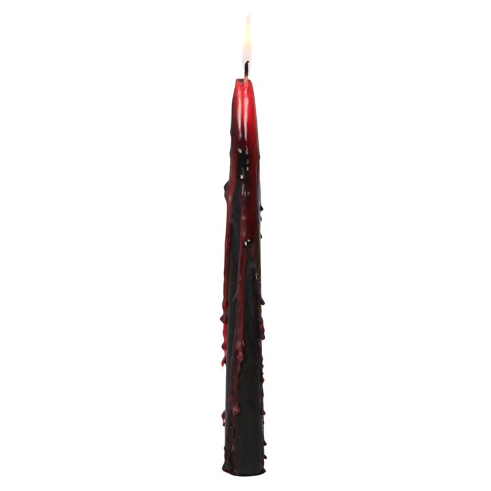 8 Gothic Taper Candles - Vampire Blood