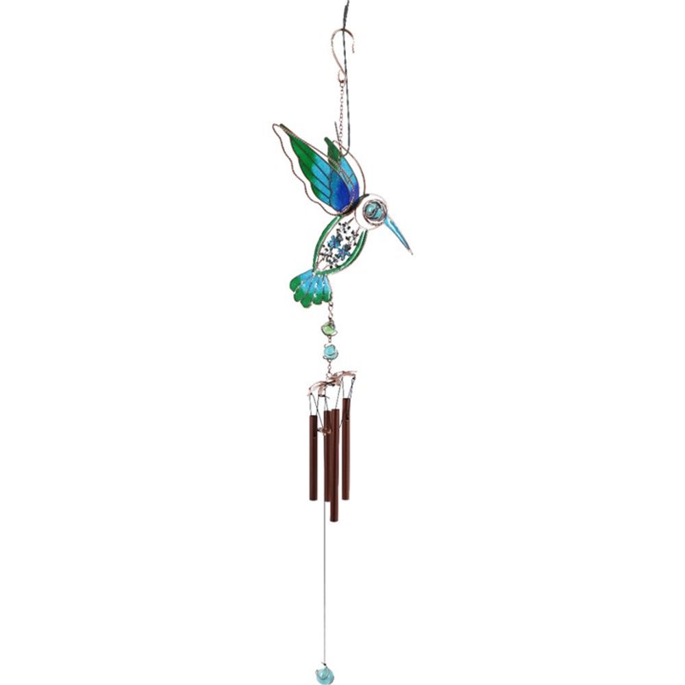 Hummingbird Wind-Chime Garden Decor