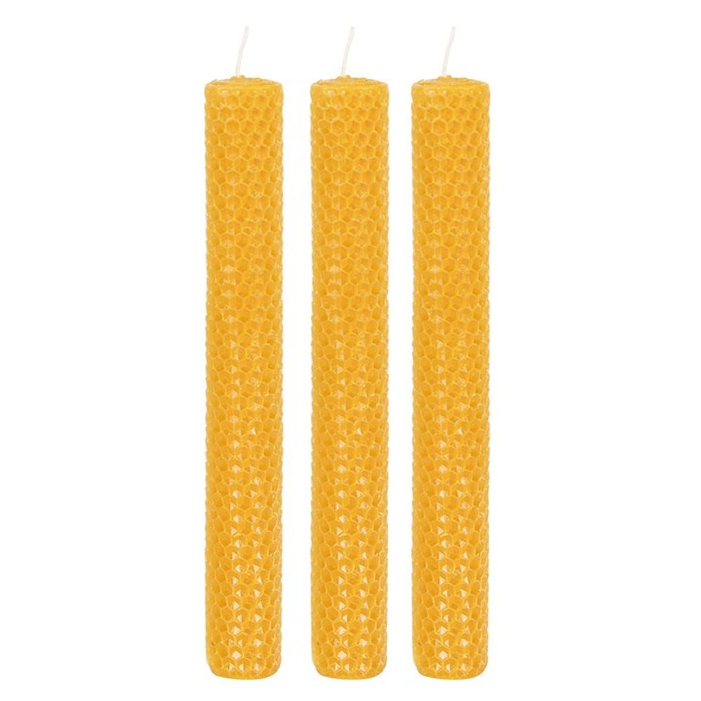 Pure Beeswax 3 Piece Candle Gift Set