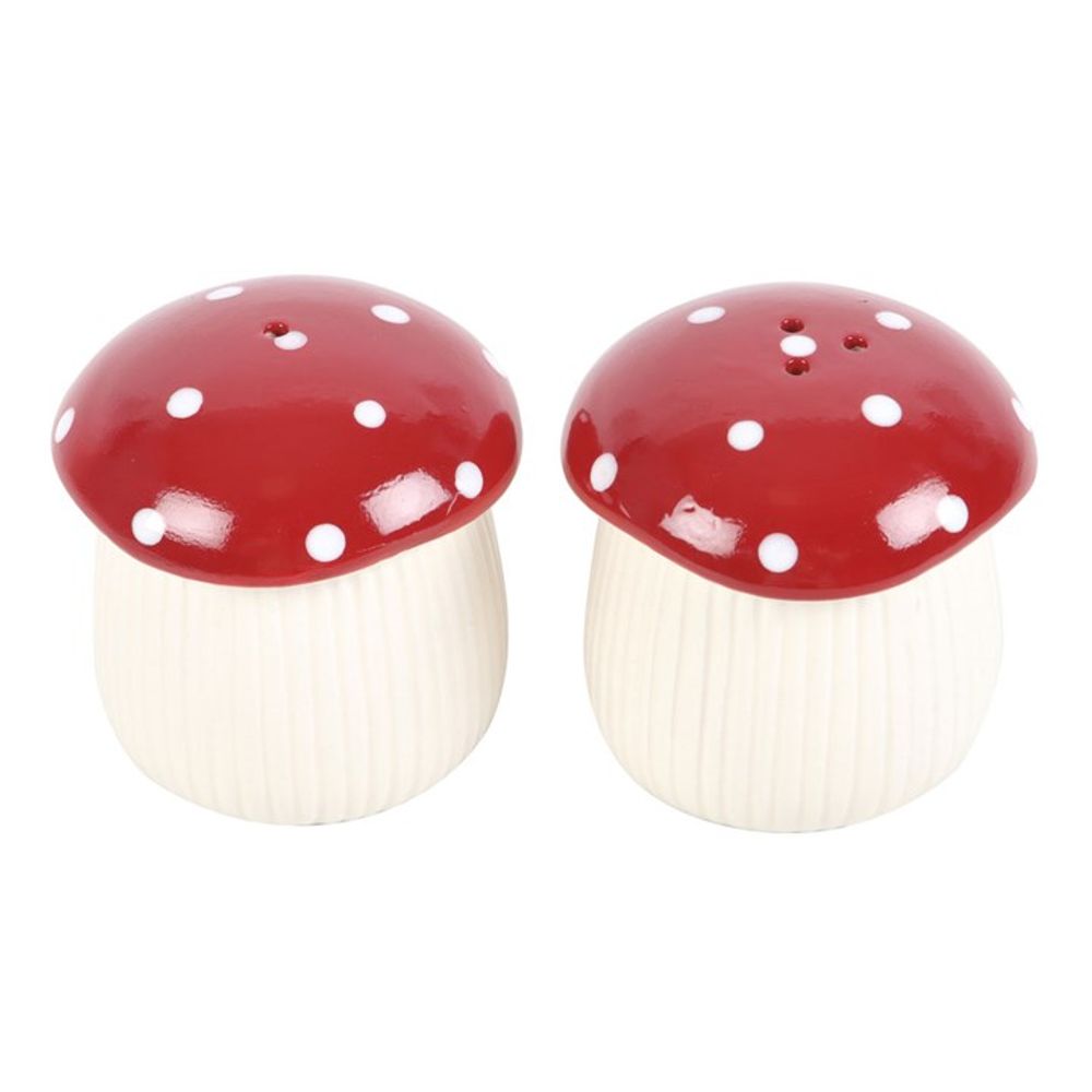 Ceramic Mushroom Salt and Pepper Shakers Gift Set