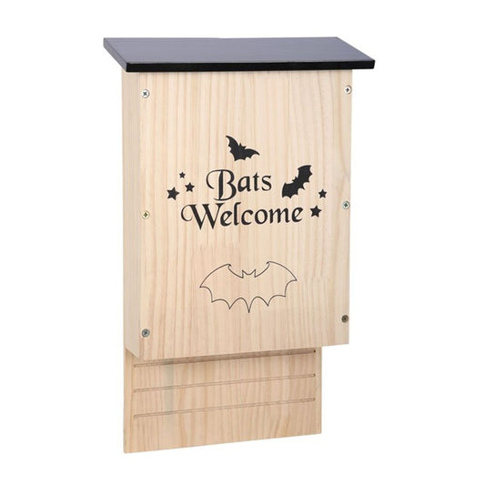 Wooden Bat Box - Bats Welcome House