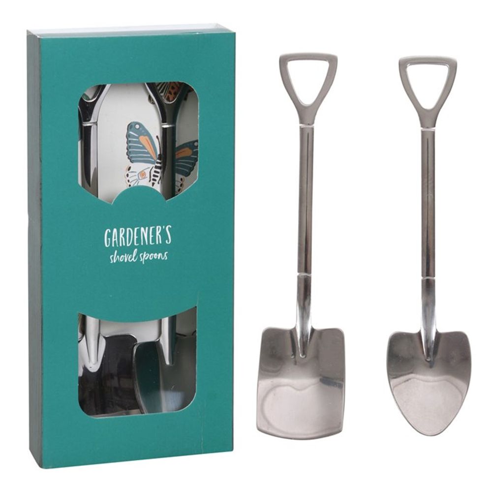 Gardeners Spoon Gift Set - Shovel and Spade Spoons