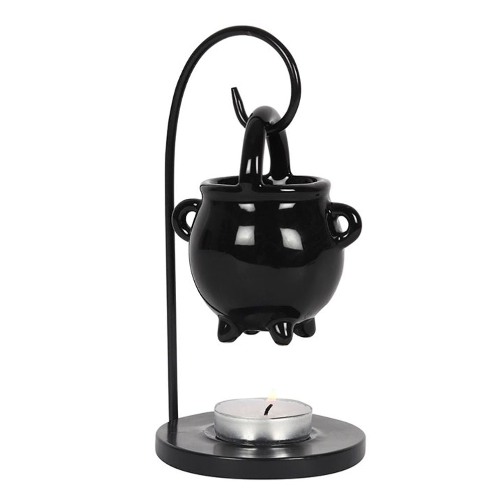 Tea-Light Essential Oil Burner - Hanging Cauldron