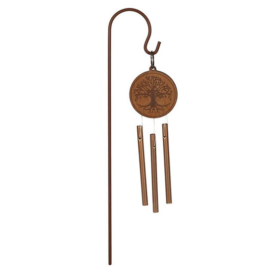 Tree of Life Garden Windchime - Includes Garden Stake